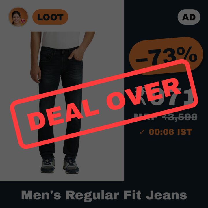 Pepe Jeans Men Low Rise Regular Fit Jeans