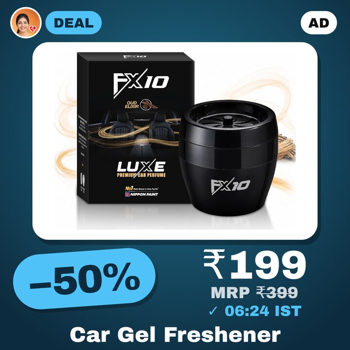 FX10 Car Perfume Gel Air Freshener 125g